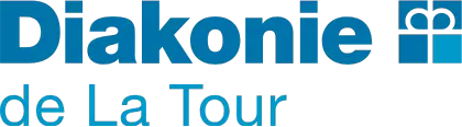 Logo Diakonie de La Tour transparent blau